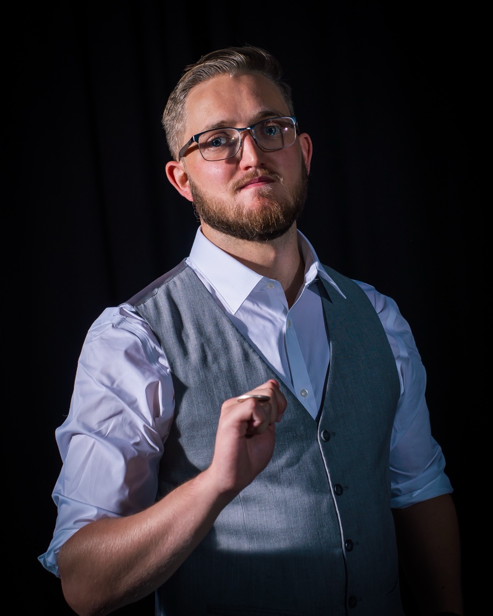 Sebastian Gerhardt, founder — coin in hand